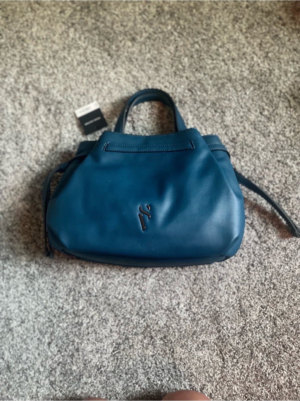 Simply Vera Vera Wang Teal Blue Mini Top-Handle Bag